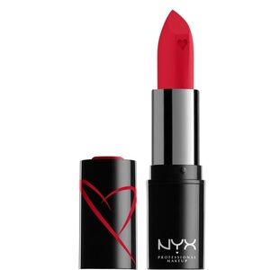 NYX Professional Shout Loud Satin Lipstick - “Red Haute”